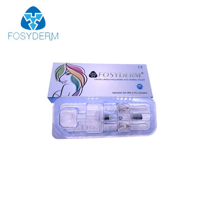 Preenchimento com HA aplicável a face, queixo, bochechas, lábios e corpo para melhora eficaz do volume