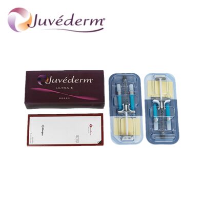 Preenchimento dérmico de ácido hialurônico Juvederm para contorno facial e redução de rugas