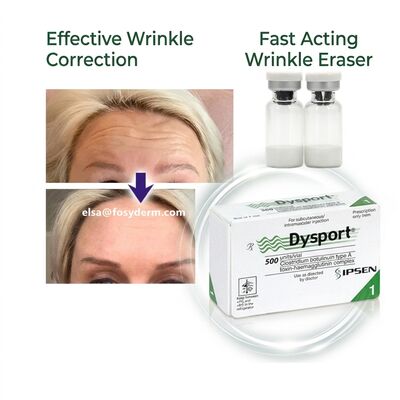 White botulinum toxin powder pharmaceutical grade sterile form designed for medical cosmetic and therapeutic injectable