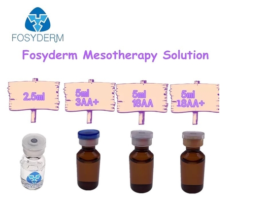 Solução de Mesotherapy do soro de Fosyderm 5ml HA anti - enrugamento e alvejante