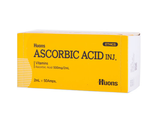 Ácido hialurónico e vitamina C combinados em Huons Ácido ascórbico Tratamento de clareamento para pele brilhante