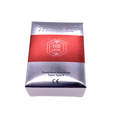 100 IU de toxina Botulinum HYAMELY  a Temoving enrugam-se para facial