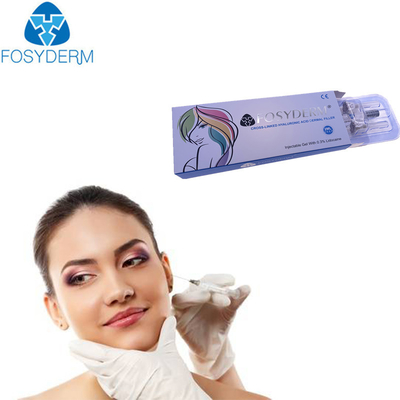 Enchimento cutâneo profundo de Fosyderm para o ácido hialurónico de Chin HA do nariz