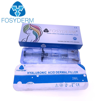 Enchimento cutâneo profundo de Fosyderm para o ácido hialurónico de Chin HA do nariz