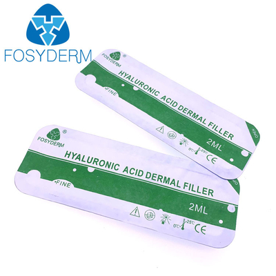 Anti-enrugamentos com enchimento cutâneo ácido hialurónico de Fosyderm 2Ml