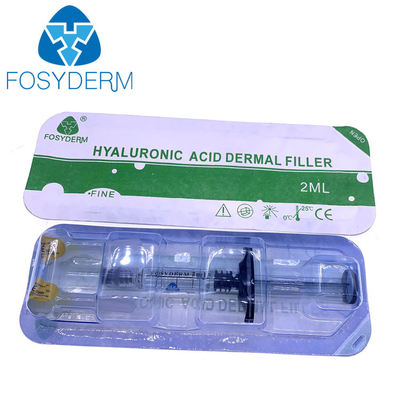 Anti-enrugamentos com enchimento cutâneo ácido hialurónico de Fosyderm 2Ml