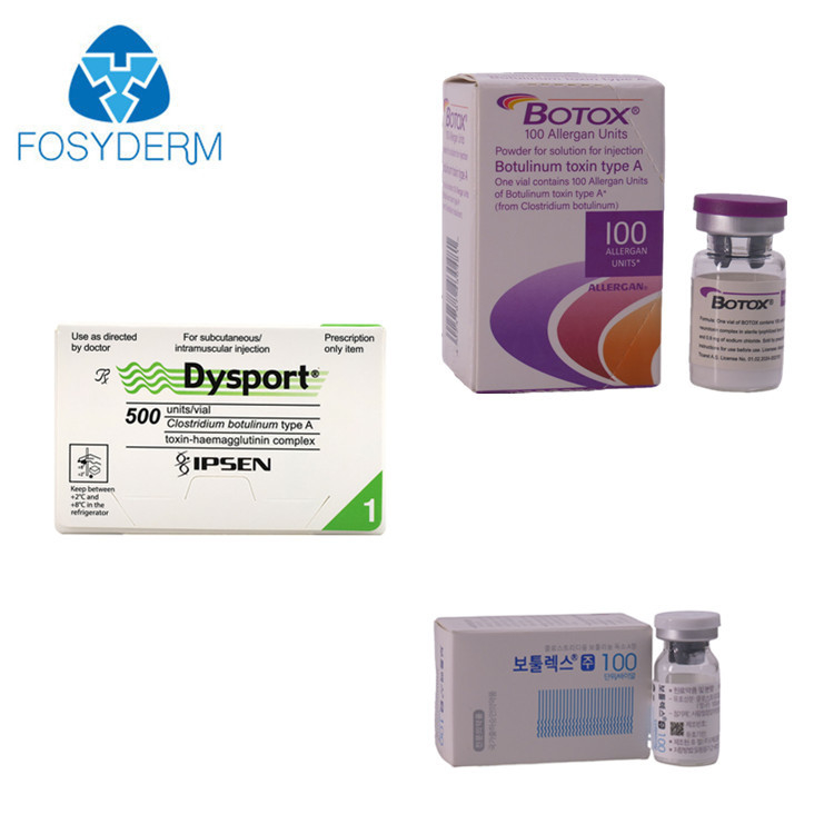 Injeção de toxina botulínica Dysport Allergan 100iu Tipo A