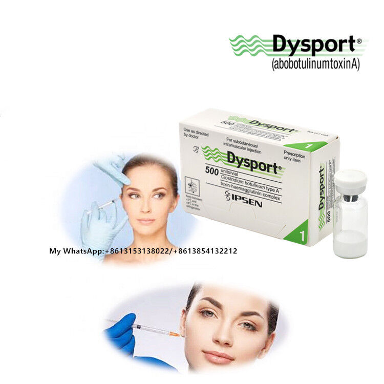 Dysport 500u Toxina botulínica Tratamento da pele Eliminação de rugas Injecção de