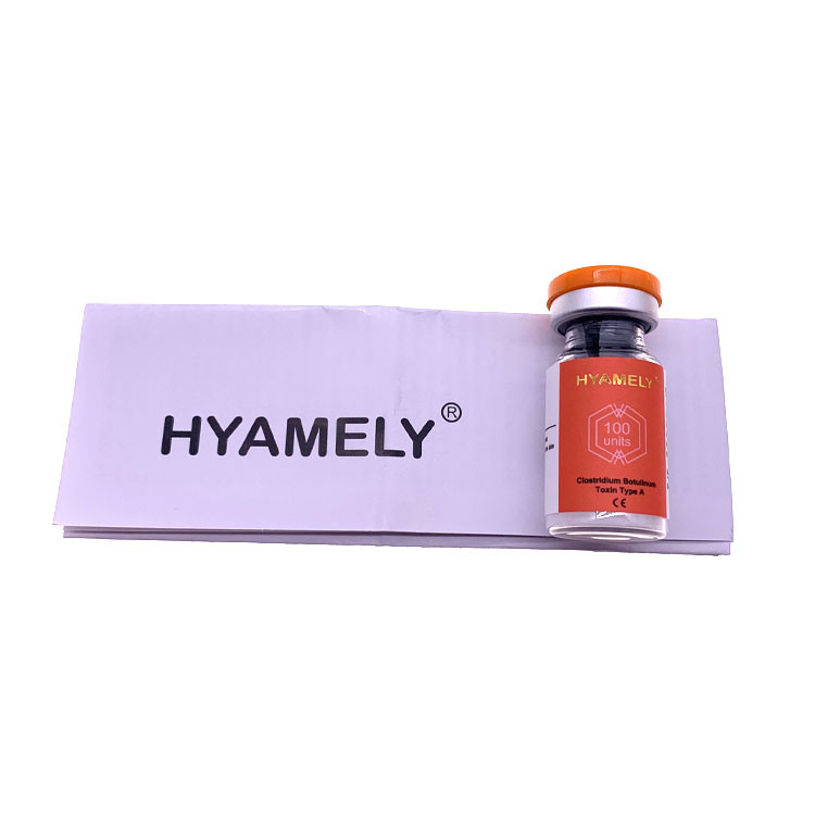 Tipo de HYAMELY  um tipo de  de um botulismo de 100 IU uma injeção da BTX