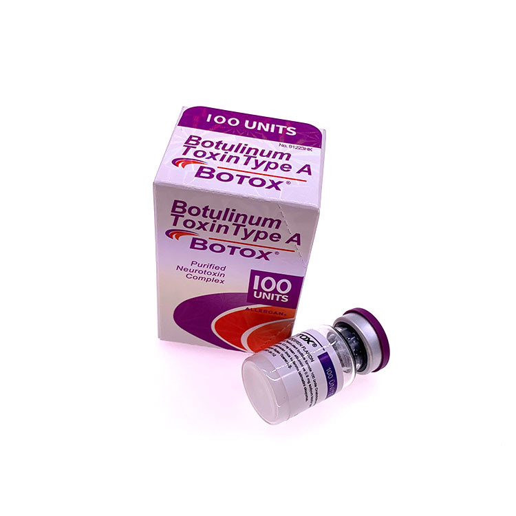 Tipo Botulinum da toxina de Allergan  um pó branco das unidades de  100