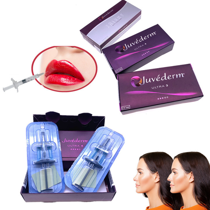 2 partes da injeção Juvederm Chin Filler For Lips Ultra 3 ultra 4 Voluma