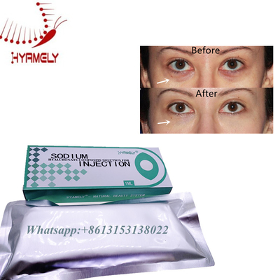 Cutâneo duradouro ácido hialurónico do círculo de Hyamely Panda Needle Under Eye Dark