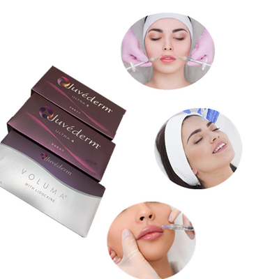 Injeção facial ácida hialurónica do enchimento 2x1ml Ultra3 Ultra4 Voluma de Juvederm