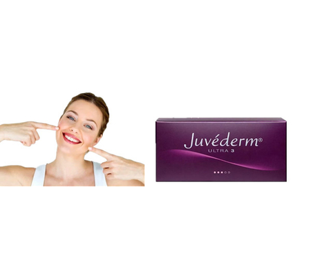 Enchimento cutâneo ácido hialurónico 2ml de Juvederm Ultra3 do realce do bordo