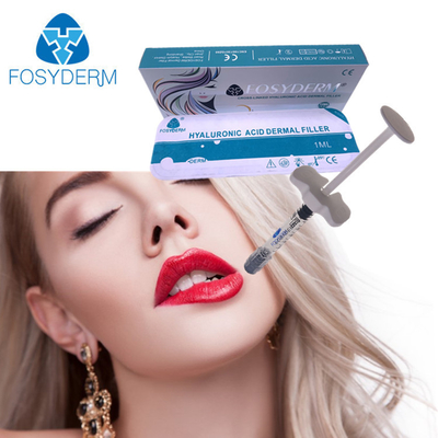 Dos bordos cutâneos do enchimento de Fosyderm 1ml Derm injeção mais gorda ácida hialurónica
