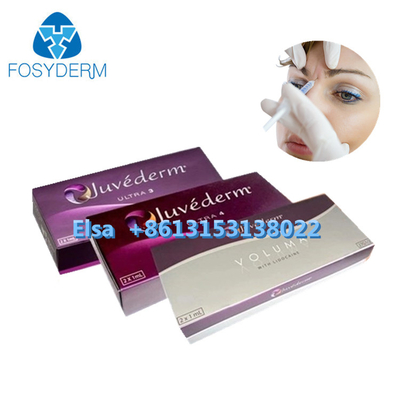 Enchimento ácido hialurónico cutâneo Juvederm Voluma Ultra3 Ultra4 do HA