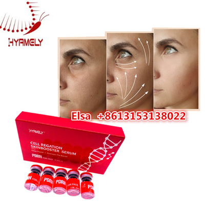 Soro do impulsionador PDRN da pele de Regation da pilha de Hyamely para o pescoço que clarea a injeção facial