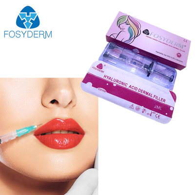Enchimento cutâneo ácido hialurónico do gel transparente para o bordo 24mg/Ml da cara