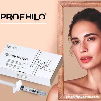 Preenchedor Facial HA Cross-linked Transparente Profhilo H L Para Lifting Facial