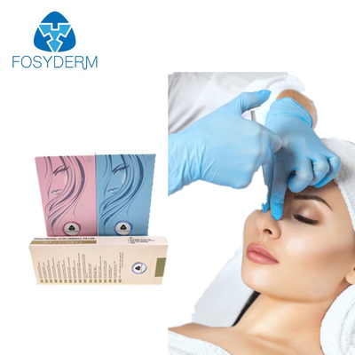 Sódio transparente Hyaluronate do enchimento 24mg de Chin do ácido hialurónico dos bordos de Fosyderm