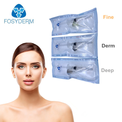 Enchimento cutâneo de Fosyderm 2ml Syringed HA para a pena