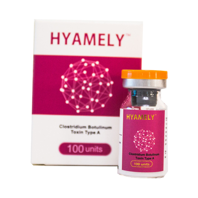 Tipo Botulinum da toxina anti enrugamentos  Hyamely 100 unidades