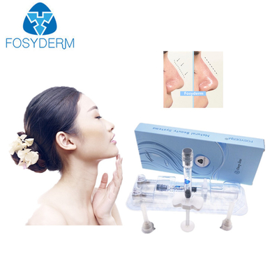 Linha profunda nariz de Fosyderm de 1ml acima do enchimento cutâneo ácido hialurónico