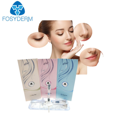Injeções ácidas hialurónicas do bordo de Fosyderm 1ml do enchimento cutâneo do HA do CE