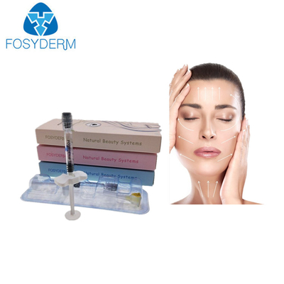 Enchimento cutâneo ácido hialurónico facial transparente de 1ml Ha