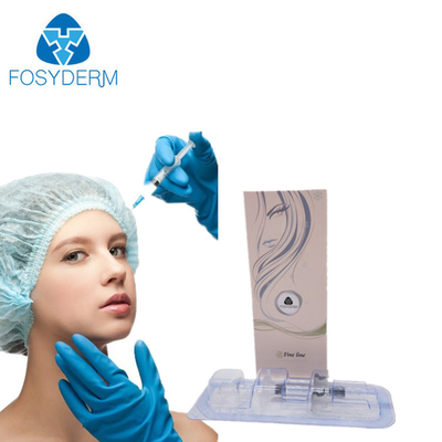 A cruz cutânea do enchimento de Fosyderm ligou a injeção ácida hialurónica 24mg/Ml dos bordos do gel para a pena de Hyaluron