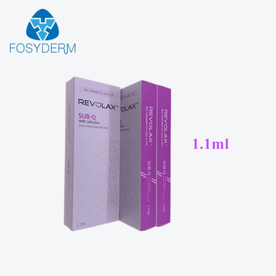 Enchimentos ácidos hialurónicos secundários de Coreia Revolax 1.1Ml Q para a remodelação do nariz