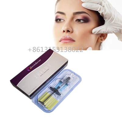 Da cara cutânea do enchimento de Juvederm da beleza injeção ácida hialurónica Juvederm Voluma