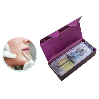 A cruz injetável do enchimento do bordo do HA Juvederm Voluma ligou seringas ácidas hialurónicas