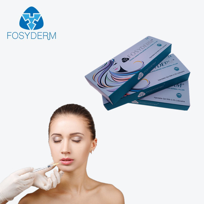 A cruz nova do pacote ligou o enchimento cutâneo 1.1Ml Derm do gel do HA para o enchimento dos bordos