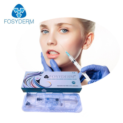 enchimentos cutâneos faciais de 1.1ml HA com volume do bordo da injeção do Lidocaine e enrugamentos Revomer