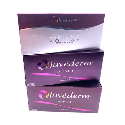 Enchimento ácido hialurónico ultra 3 ultra 4 injetáveis Voluma do bordo 2ml de Juvederm
