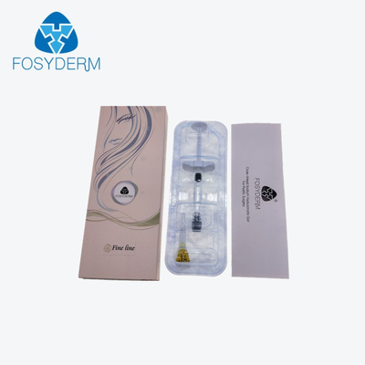 Enchimento 1Ml e 2Ml cutâneo ácido hialurónico das linhas tênues de Fosyderm