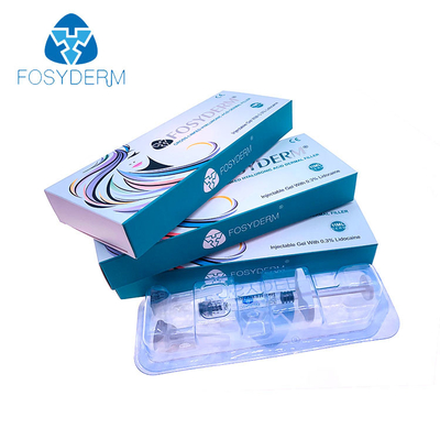 O gel cutâneo ácido hialurónico do HA do enchimento de Fosyderm para os bordos cheira