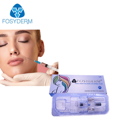 Enchimento cutâneo profundo de Fosyderm para o ácido hialurónico de Chin HA do nariz