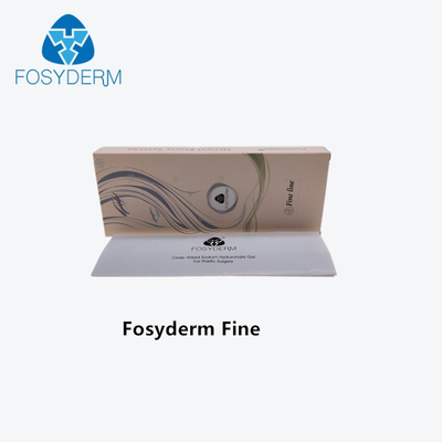 Injeção cutânea do enchimento 2Ml do HA das linhas tênues faciais de Fosyderm