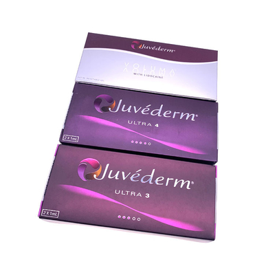 Enchimento cutâneo ácido hialurónico injetável 2x1ml de Juvederm Voluma