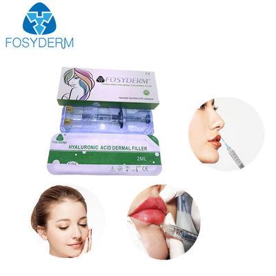 Enchimento cutâneo ligado cruz 24mg ácido hialurónico 2ml para enrugamentos faciais