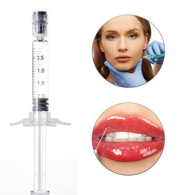 Enchimento cutâneo ácido hialurónico com aumento do bordo do Lidocaine 1ml